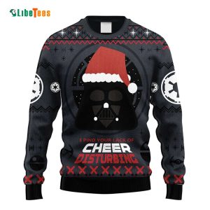 Cheer Disturbing Darth Vader, Star Wars Ugly Christmas Sweater