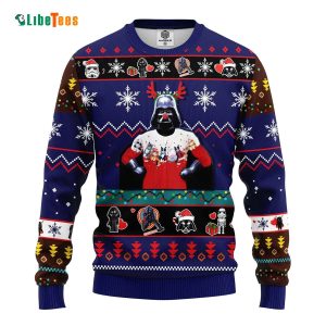 Funny Reindeer Darth Vader, Star Wars Ugly Christmas Sweater