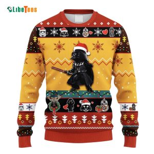 Funny Santa Dark Vader, Star Wars Ugly Christmas Sweater