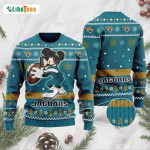 Jacksonville Jaguars Mickey Mouse Ugly Christmas Sweater