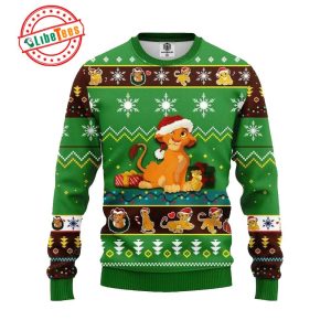 Lion King Simba Disney Ugly Christmas Sweater