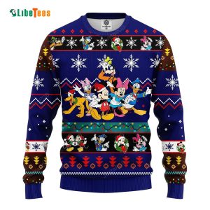 Mickey Mouse And Friends, Disney Ugly Christmas Sweater