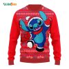 Santa Stitch Winter, Disney Ugly Christmas Sweater