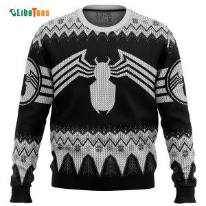 Venom Symbol Mavel Ugly Christmas Sweater