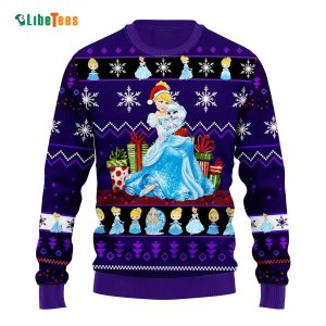 Xmas Cinderella Princess Disney Ugly Christmas Sweater
