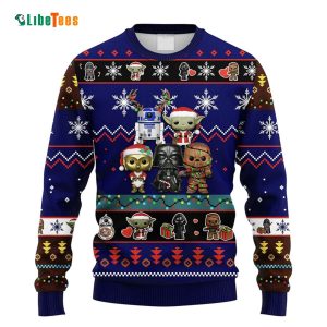 Xmas SW Characters, Star Wars Ugly Christmas Sweater
