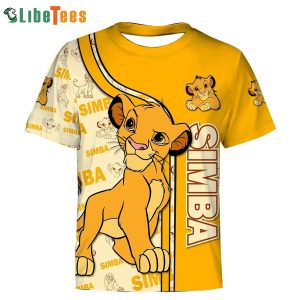 Baby Simba The Lion King Disney 3D T-shirt, Gifts For Disney Lovers