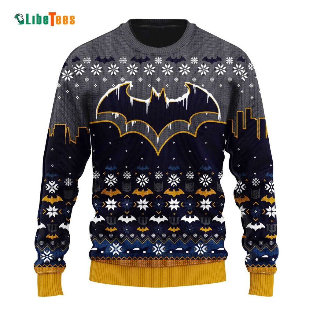 Batman Marvel Ugly Sweater, 3d Ugly Christmas Sweater