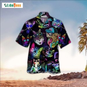 Cat DJ Swag So Cool, Cat Hawaiian Shirt
