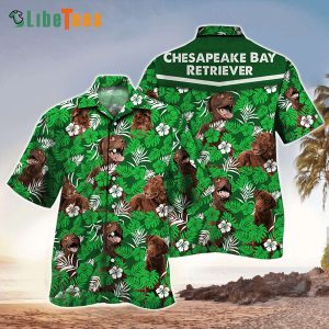 Chesapeake Bay Retriever Hawaiian Shirt, Dog Hawaiian Shirt