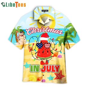 Christmas In July Sunglasses USA, Xmas Hawaiian Shirt