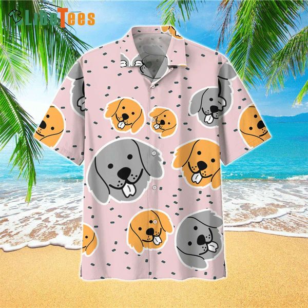 Cute Bernese Mountain Hawaiian Shirt, Dog Hawaiian Shirt