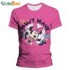 Cute Minnie Mouse Disney 3D T-shirt, Gifts For Disney Lovers