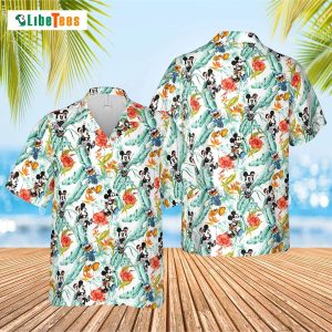 Disney Mickey Hawaiian Shirt, Tropical Hawaiian Shirt
