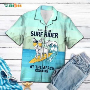 Dog The Coolest Surf Rider At The Beach, Dog Hawaiian Shirt