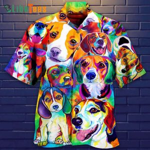 Dogs Painting Beautiful, Dog Hawaiian Shirt