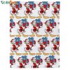 Donald Duck Santa Claus, Disney Quilt Blanket, Gifts For Disney Lovers