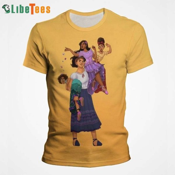 Encanto Main Cast Disney 3D T-shirt, Gifts For Disney Lovers