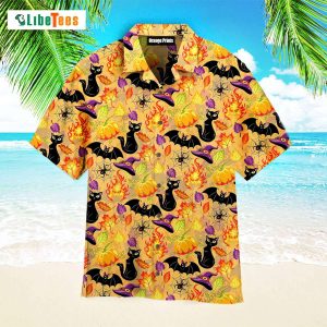 Halloween Horror Queen Cat Hawaiian Shirt