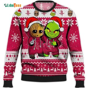 Lets Be Together Forever, Grinch Ugly Christmas Sweater