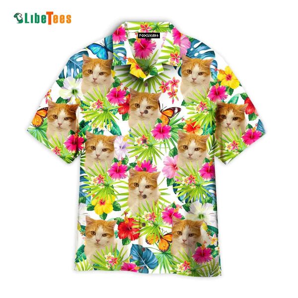 Lovely Cat In My Heart, Cat Hawaiian Shirt