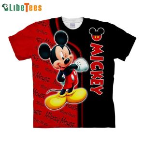 Mickey Mouse Disney 3D T-shirt, Gifts For Disney Lovers