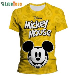 Mickey Mouse Face Disney 3D T-shirt, Gifts For Disney Lovers