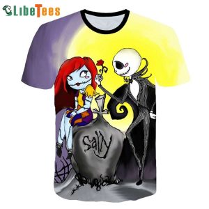 Nightmare Before Christmas Disney 3D T-shirt, Gifts For Disney Lovers