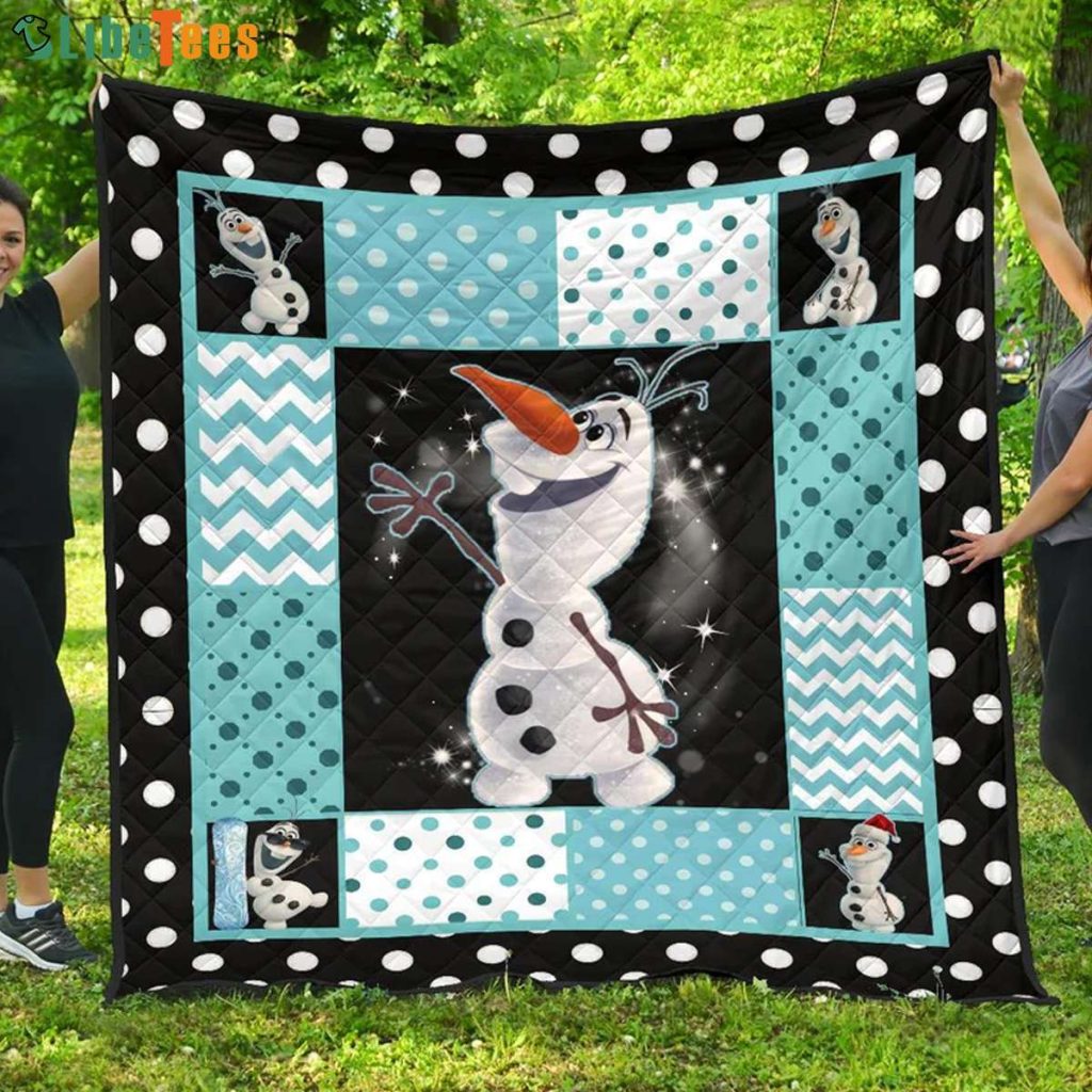 Olaf Frozen Disney Quilt Blanket