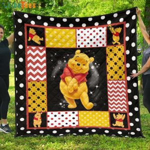 Pooh Winnie The Pooh Disney Quilt Blanket, Gifts For Disney Lovers