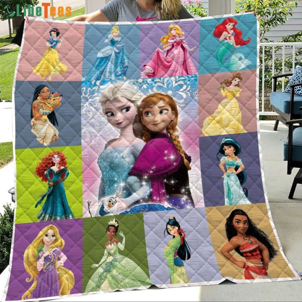 Princess Magical Disney Quilt Blanket