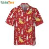 Red Christmas Golden Retriever Hawaiian Shirt, Xmas Hawaiian Shirt