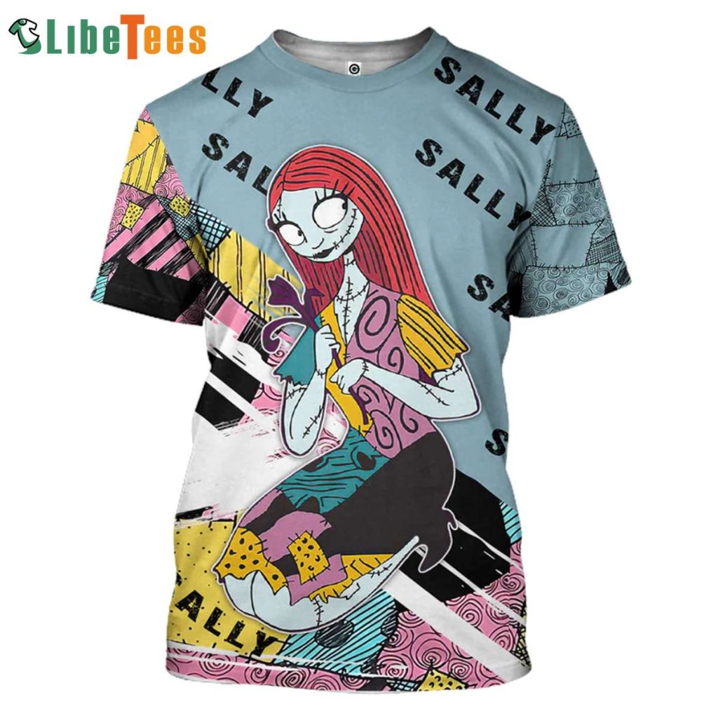 Sally Nightmare Before Christmas Disney 3D T-shirt, Gifts For Disney Lovers