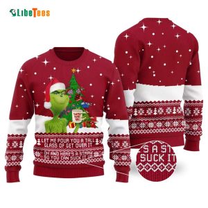 Santa Hate You, Grinch Ugly Christmas Sweater