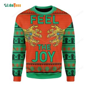 Thanos Feel The Joy Avengers, Marvel Ugly Christmas Sweater