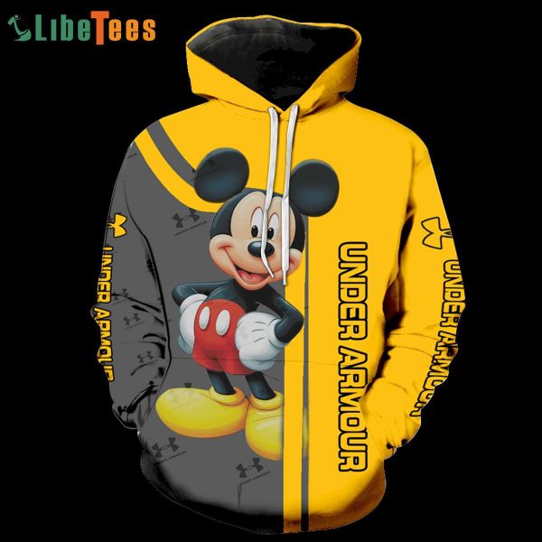 Under Armour Mickey Mouse Disney 3D Hoodie, Gifts For Disney Lovers