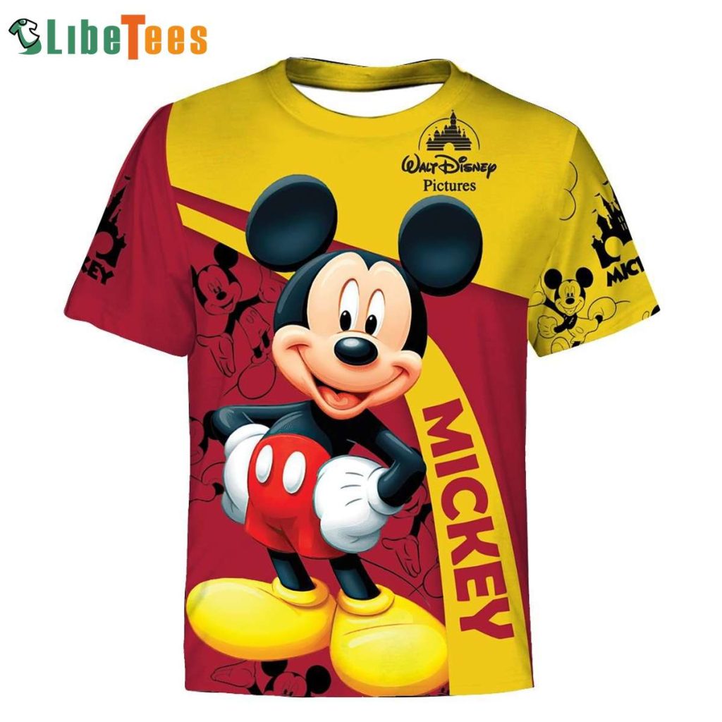 Walf Disney Mickey Mouse Disney 3D T-shirt