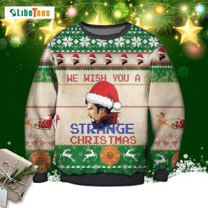 We Wish You A Strange Christmas Marvel Ugly Christmas Sweater