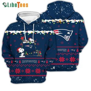 All Merry Christmas Snoopy Patriots Hoodie, Patriots Gift