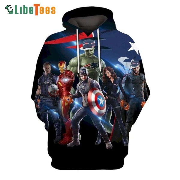 Avengers Patriots Hoodie, Patriots Gift