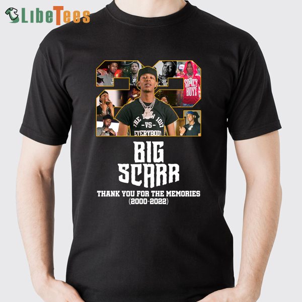 Big Scarr Shirt Thank You For The Memories