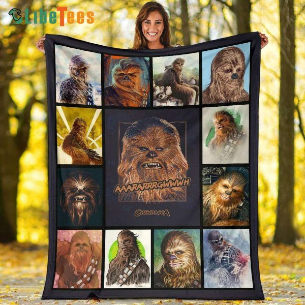 Chewbacca Star Wars Quilt Blanket, Best Gifts For Star Wars Fans