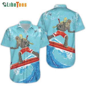 Chewie Chewbacca Star Wars Hawaiian Shirt