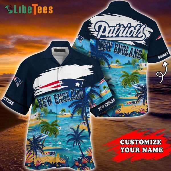 Custom Name Cool Patriots Hawaiian Shirt Patriots Gift