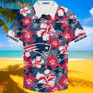 Custom Name Patriots Hawaiian Shirt, Patriots Gift