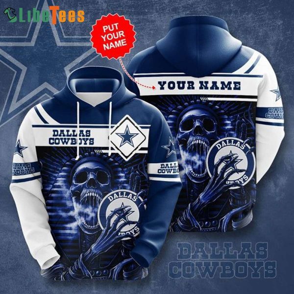 Custom Name Personalized Dallas Cowboys 3D Hoodie