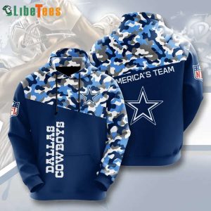 Dallas Cowboys America’s Team, Dallas Cowboys 3D Hoodie