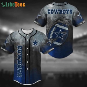 Dallas Cowboys Baseball Jersey, Cowboys Word And Grenade, Dallas Cowboys Gifts Ideas