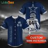 Dallas Cowboys Baseball Jersey, Custom Name Number Player Best Dad, Dallas Cowboys Gifts Set