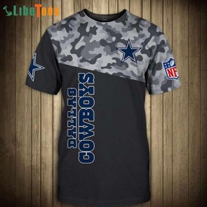 Dallas Cowboys Military 3D T-shirt